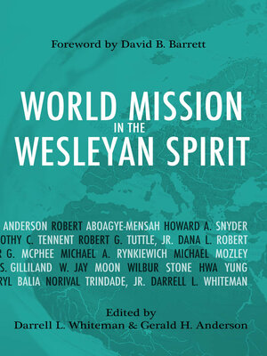 cover image of World Mission in the Wesleyan Spirit